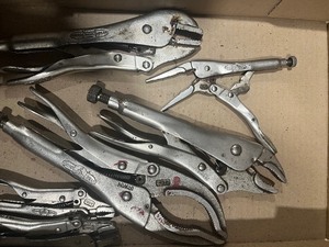 lot 95 image: Assortment  of Vice Grips