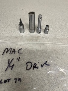lot 79 image: Assortment of 14 drive MAC Sockets