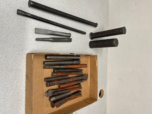 lot 101 image: Punches and Chisels
