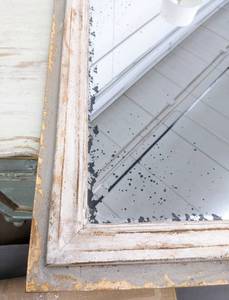 lot 11 image: Large Distressed Mirror and French Cottage-Style Wood Frame