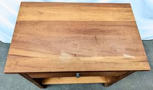 lot 80B image: Room and Board Sherwood Walnut End Table