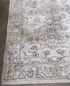 lot 88 image: Arhaus Hand-Loomed 80% Bamboo Silk Area Rug