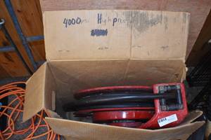 Heavy Duty High Pressure Hose and Reel
