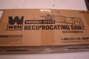 lot 28 image: Wen Reciprocating Saw