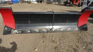 8 Jenkins Winged Snow Blade Hydraulic Angle  Bolt on Wings