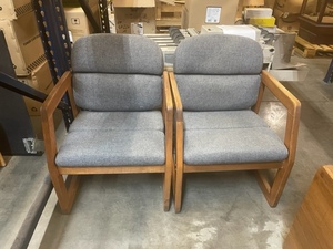 lot 103 image: Two Office Chairs