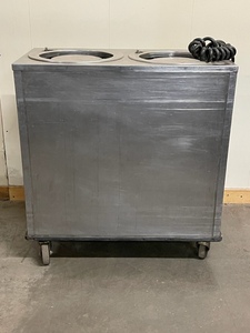 lot 19 image: Commercial Stainless Hot Plate Dispenser