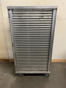 lot 23 image: Commercial Stainless Steel Catering Cart