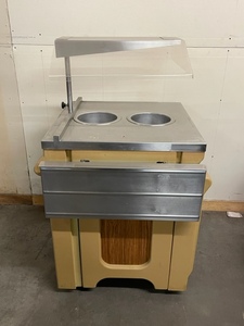 lot 58 image: Food Warmer Serving Cart