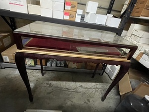lot 69 image: Vintage Glass Display Case
