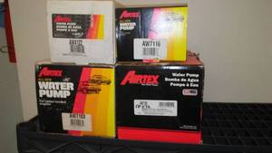 (4) Water Pumps Air Tex