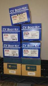 (7) CV Boot Kits By PTC And Precision