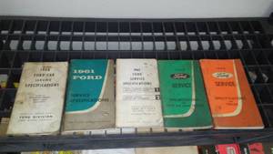 Ford Service Specification Manuals.