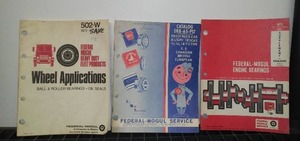 Federal Mogul 3 Manuals 1972, 1965 And 1967.