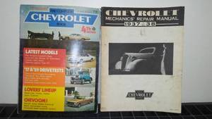 Chevrolet Book No. 4 1975 And 37-38 Reprint.