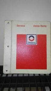 Delco Remy Service Manual 1962-1967.