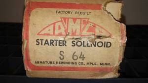Starter Solenoid S64