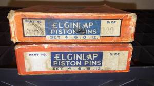 (2) sets (boxes) of Elginlap Piston Pins (4) each box