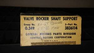 GM Rocker Shaft Support 53-55 Corvette and More