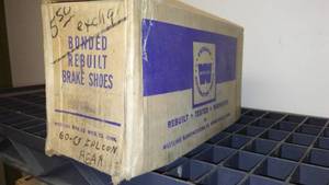 John Manville Brake Shoes 60-63 Falcon by Westling