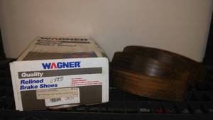 Relined Brake Shoes.