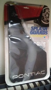 Pontiac Plastic Mudflaps Splashguards