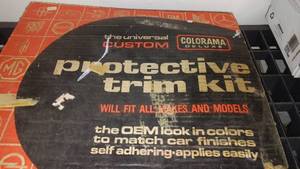 Trim Kit - Colorama DeLuxe Self Adhering Trim, Silver Green Color