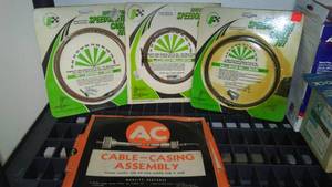 AC Spark Plug Cable, 3 Universal Speedometer Cable