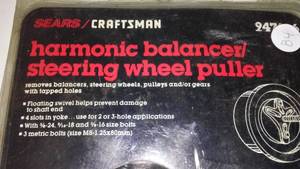 Harmonic Balancer Steering wheel puller