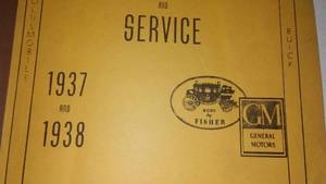 1937 and 38 GM Service Manual