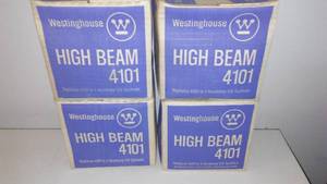 (4) Westinghouse 4101 High Bean Lamp