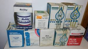 (9) Oil Filters � Variety