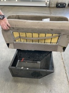 Sterling Truck Bench Seat with Toolbox