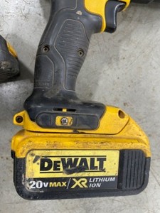 2 Dewalt Drills with extra battery