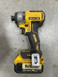 2 Dewalt Impact Drivers with batteries