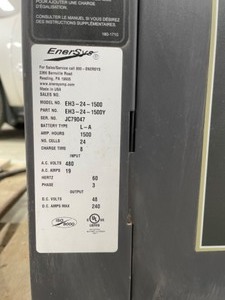 EnForcer HF Enersys Forklift Charger 3-phase
