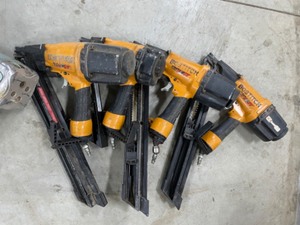 Assorted Lot of Nailers - Not Working, parts only