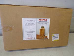 lot 28 image: New in Box Adeptus Roll Cart Never Assembled