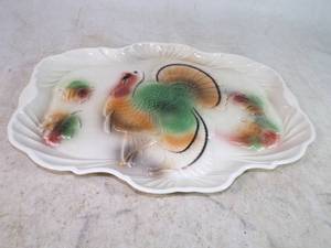 lot 93 image: Vintage 1959 Lane and Co. Van nuys Turkey Platter just in time For Thanksgiving