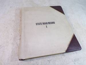 lot 99 image: RARE Vintage Hubbard County State Road Record Book