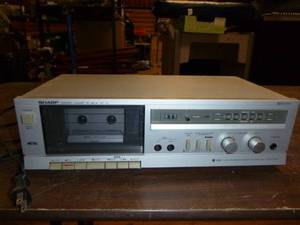 lot 45 image: Sharp Stereo Cassette Deck