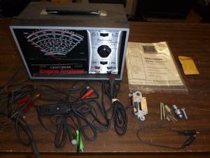 lot 55 image: Craftsman Engine Analyzer