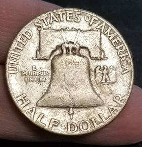 1953 FRANKLIN HALF DOLLAR