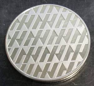 1 TROY OZ .999 FINE SILVER ASAHI ROUND