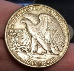 1945 WALKING LIBERTY HALF DOLLAR