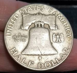 1954-S FRANKLIN HALF DOLLAR