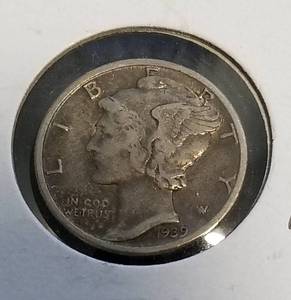 1939 MERCURY DIME