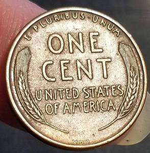 1909 VDB US WHEAT CENT