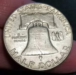 1955 FRANKLIN HALF DOLLAR