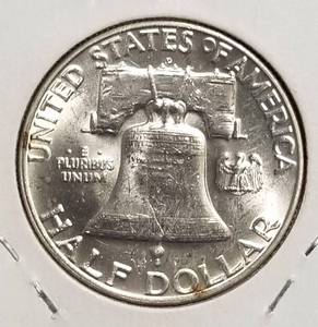 1963-D FRANKLIN HALF DOLLAR GEM BU